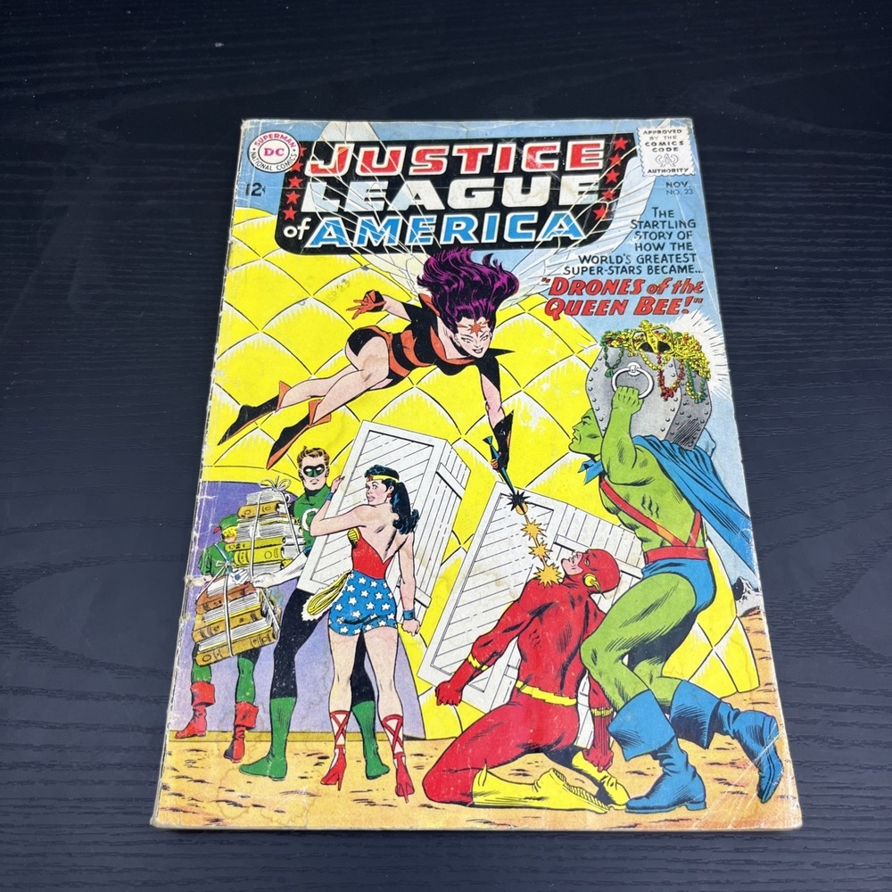 Justice League of America #23 DC Comics Nov 1963 1st Queen Bee Silver Age Comic